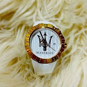 Maserati Tridente Quartz White Dial Ladies Watch